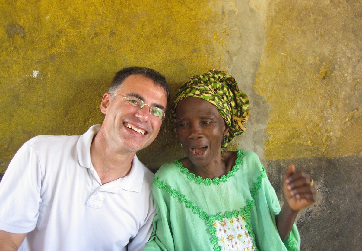 Christopher Thomas with woman